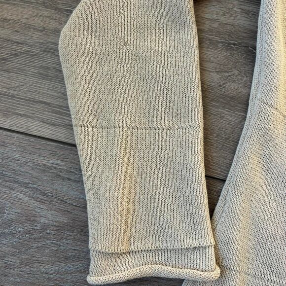 STRENESSE GABRIELE STREHLE beige boatneck double collared knit sweater size smal - Picture 7 of 7